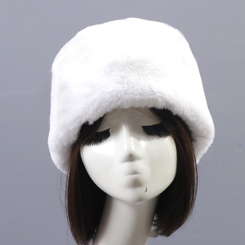 Berets Fashion Winter Fluffy Thick Faux Fur Flat Hat Ear Warmer Snow Ski Cap Soft Cold Protection Bomber Visor Hats
Berets Fashion Winter Fluffy Thick Faux Fur Flat Hat Ear Warmer Snow Ski Cap Soft Cold Protection Bomber Visor Hats