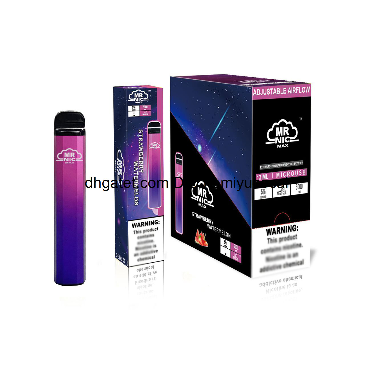 Original MR NIC MAX 5000Puffs Rechargeable Ajustable Airflow Mesh Coil Disposable Vape Pod
Original MR NIC MAX 5000Puffs Rechargeable Ajustable Airflow Mesh Coil Disposable Vape Pod