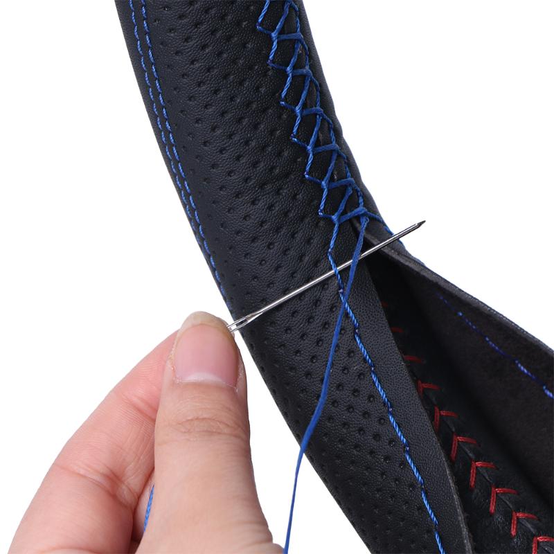 Steering Wheel Covers DIY Car Cover Universal 38cm Braiding For Breathable And Non-slip Auto Case
Steering Wheel Covers DIY Car Cover Universal 38cm Braiding For Breathable And Non-slip Auto Case