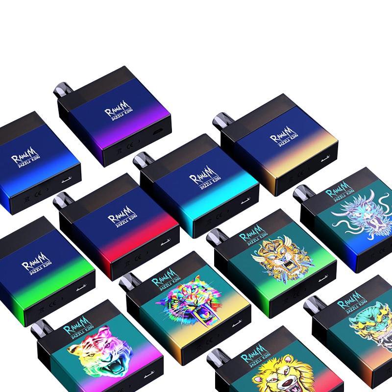 Original Randm Dazzle King Disposable E Cigarette Pod Device Kit 1100mAh Battery 3000 Puffs Prefilled 8ml Cartridge Rechargeable Vape Pen Au
Original Randm Dazzle King Disposable E Cigarette Pod Device Kit 1100mAh Battery 3000 Puffs Prefilled 8ml Cartridge Rechargeable Vape Pen Au