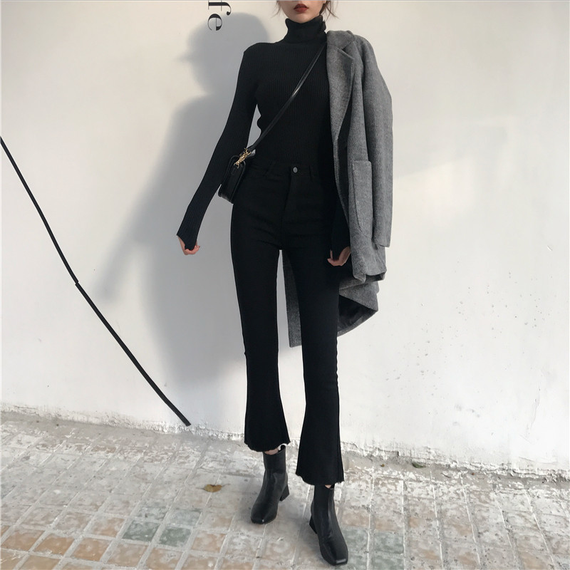 Office Lady Blazers Notched Collar Thick Vintage Women Blazer Single Breasted Winter Autumn OL Jacket Faux Woolen Coat 210421