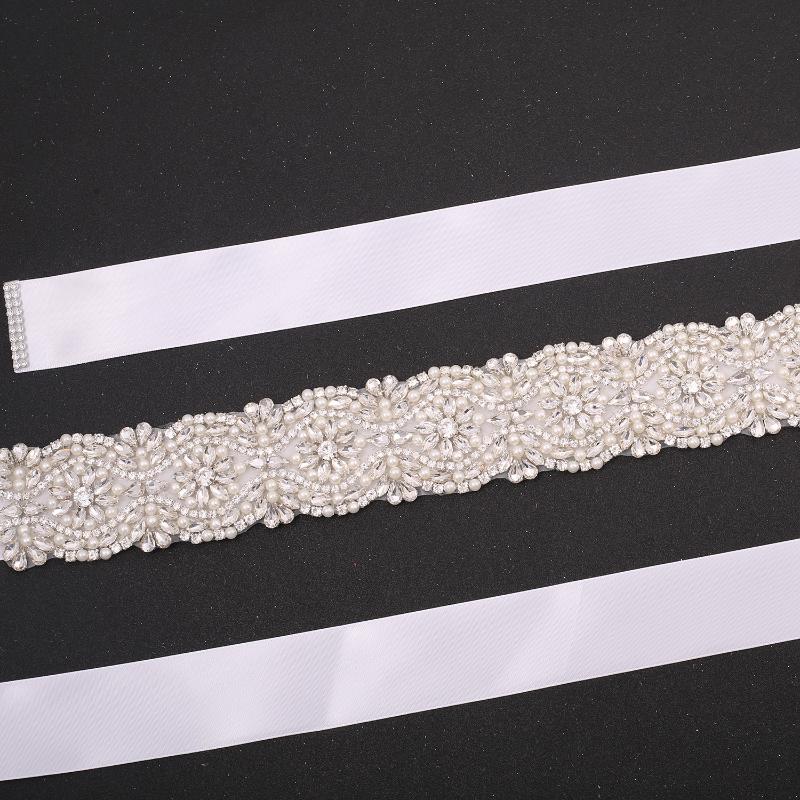 Wedding Sashes SESTHFAR Dress Belt Women Rhinestones Crystal Handmade Silver Diamond
Wedding Sashes SESTHFAR Dress Belt Women Rhinestones Crystal Handmade Silver Diamond