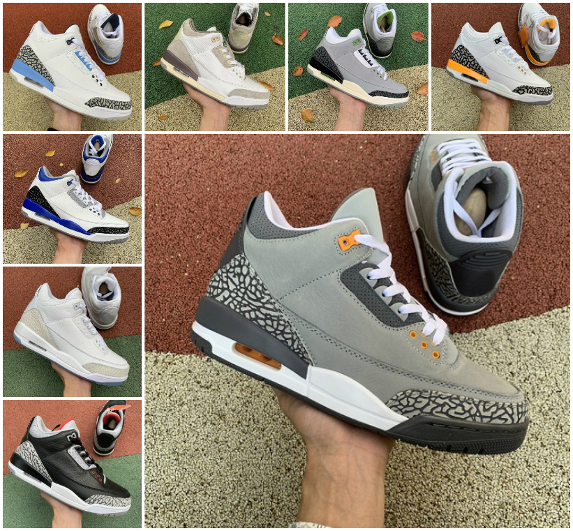 Jumpman 3 3s Basketball Shoes Mens Cardinal Fire Red Neapolitan Dark Mocha A Ma Maniere Racer Blue Fragment UNC Cool Grey White Black Pine Green Cement Sports Sneakers, Bubble package bag
Jumpman 3 3s Basketball Shoes Mens Cardinal Fire Red Neapolitan Dark Mocha A Ma Maniere Racer Blue Fragment UNC Cool Grey White Black Pine Green Cement Sports Sneakers, Bubble package bag