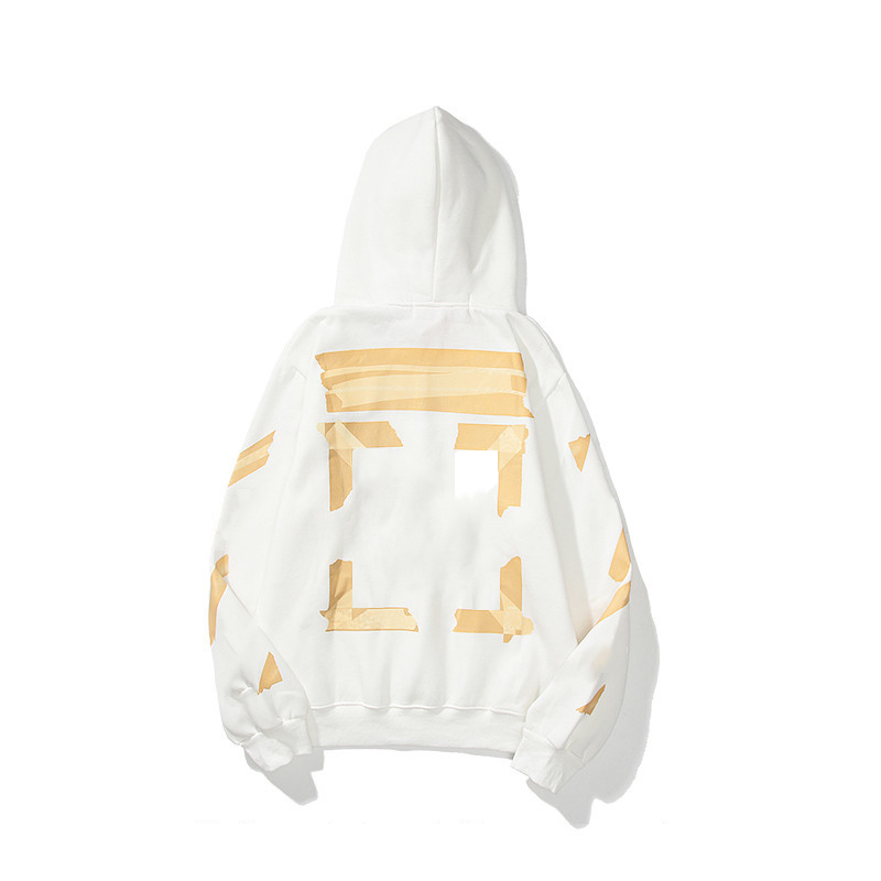 OFF Designer Yellow Print Fashion Mens Hoodies 2 Color X Printed Black White Hoodie Unisex Women Hooded Casual Harajuku Pullovers Streetwear, White 2
OFF Designer Yellow Print Fashion Mens Hoodies 2 Color X Printed Black White Hoodie Unisex Women Hooded Casual Harajuku Pullovers Streetwear, White 2