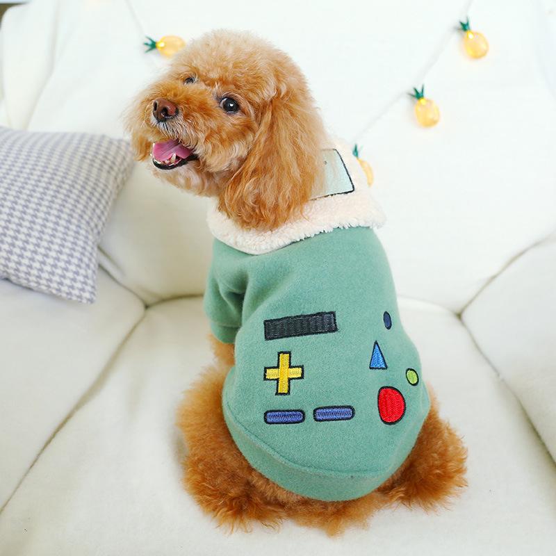 Dog Apparel Cute Game Machine Pet Cat Jacket Coat Winter Warm Small Puppy Chihuahua Clothes Hoodie Vest Clothing For
Dog Apparel Cute Game Machine Pet Cat Jacket Coat Winter Warm Small Puppy Chihuahua Clothes Hoodie Vest Clothing For