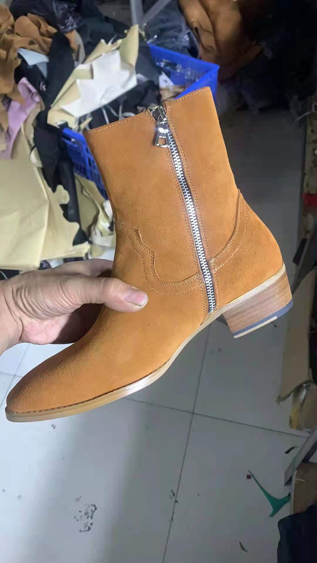 Factory outlet persional genuine leather Boots high top fashion slp western motor biker men wedding dress shoes, Brown
Factory outlet persional genuine leather Boots high top fashion slp western motor biker men wedding dress shoes, Brown