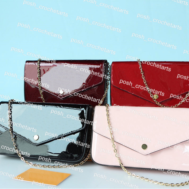 Solid Genuine leather Women's Clutch Bags Felicie Glossy Clutches Come with Box Package, Glossy leather red
Solid Genuine leather Women's Clutch Bags Felicie Glossy Clutches Come with Box Package, Glossy leather red