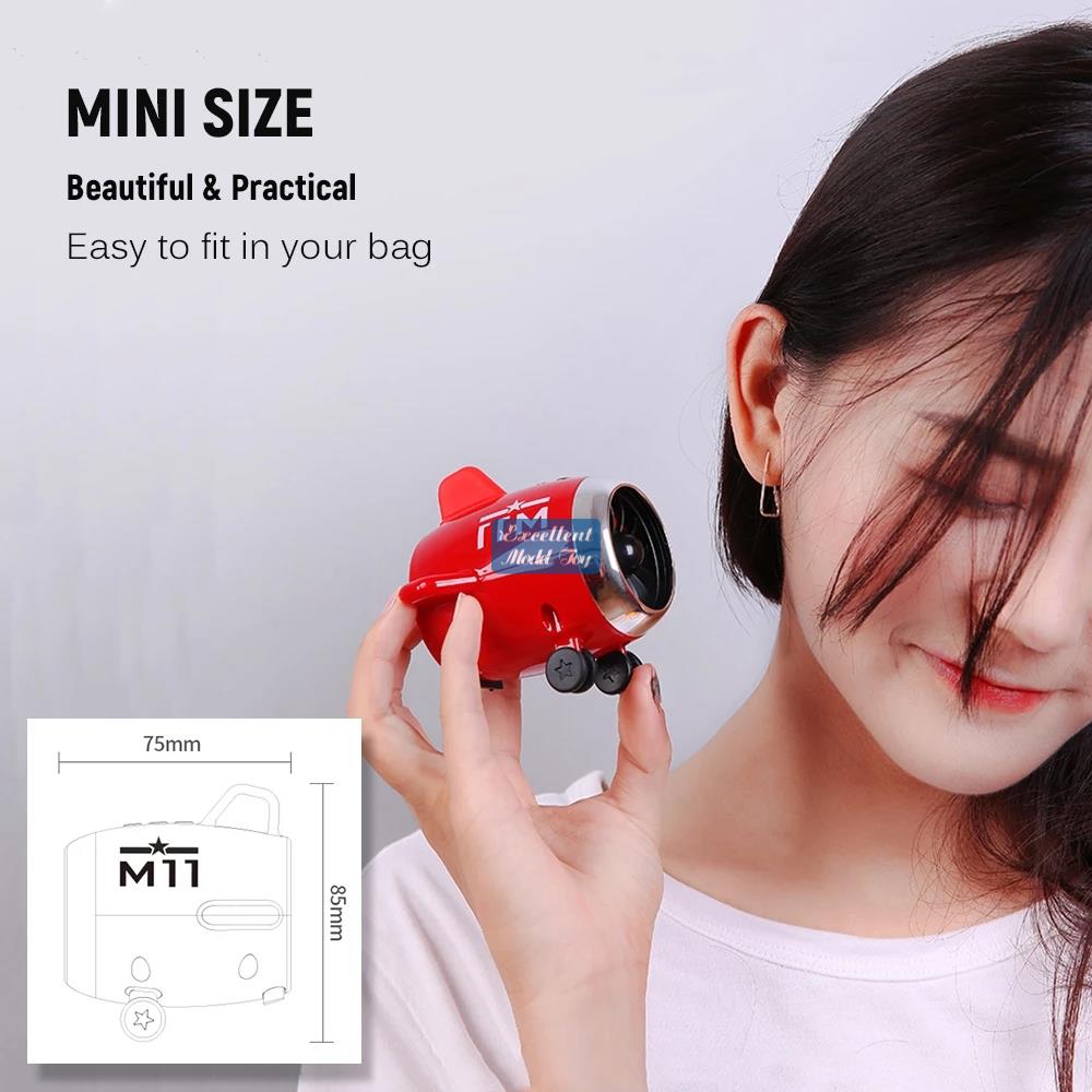 Cute Cartoon Aircraft Modle Wireless Bluetooth Speaker, Mini Portable o, Answer the Phone, Dual interconnection, Christmas Kid Birthday Gift, Decorati