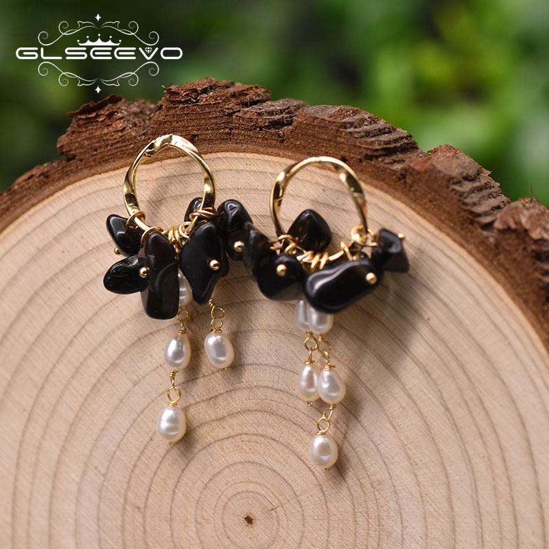 dangle & chandelier glseevo natural black onyx drop earrings for engagement ear pin 925 sterling silver pearl luxury jewelry ge0991e
dangle & chandelier glseevo natural black onyx drop earrings for engagement ear pin 925 sterling silver pearl luxury jewelry ge0991e