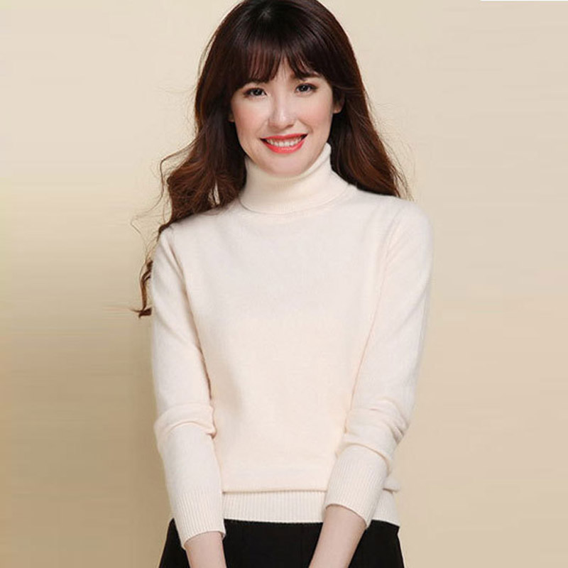 Women Cashmere Sweater Turtleneck Pullovers Solid Korean Lady Jumper Oversized Winter Wool Knit Christmas Sweaters Female Top, Black
Women Cashmere Sweater Turtleneck Pullovers Solid Korean Lady Jumper Oversized Winter Wool Knit Christmas Sweaters Female Top, Black