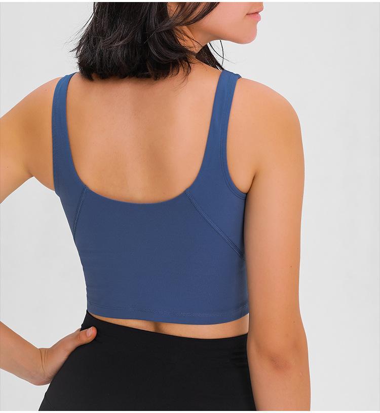 Tank L-89 Women Yoga Bra Shirts Sports Vest Fitness Tops Sexy Underwear Solid Color Lady Tops with Removable Cups Yoga Sports Bra Tanks, Black
Tank L-89 Women Yoga Bra Shirts Sports Vest Fitness Tops Sexy Underwear Solid Color Lady Tops with Removable Cups Yoga Sports Bra Tanks, Black
