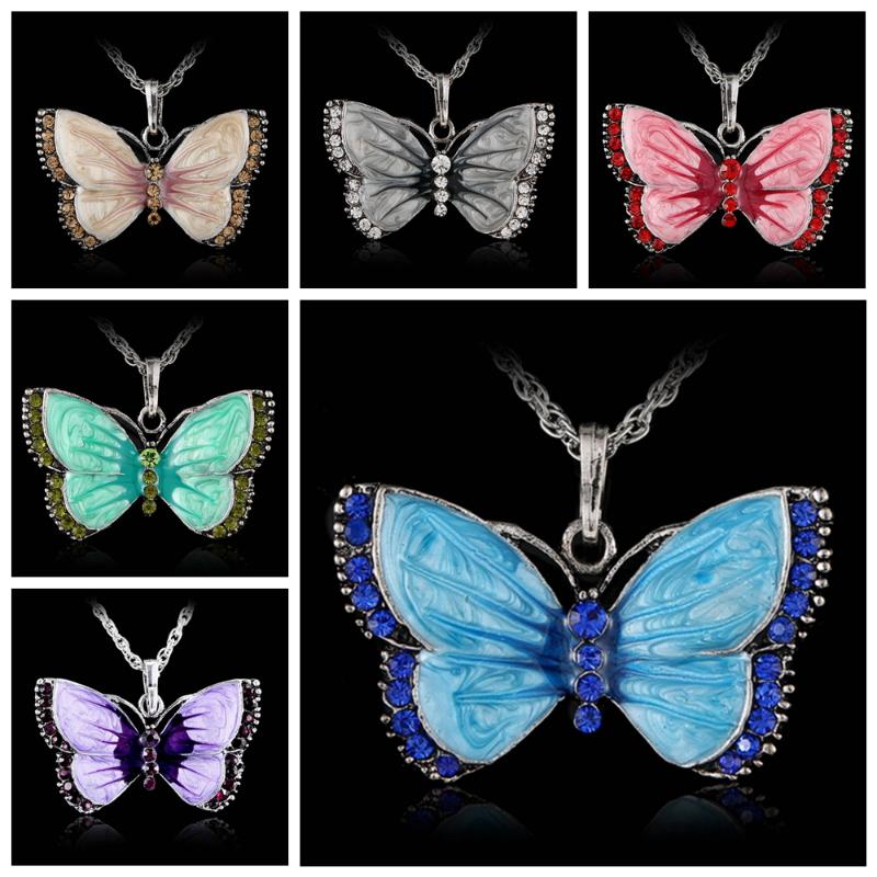 Pendant Necklaces Vintage Butterfly Necklace For Women Girl Dress Clothing Costume Jewelry Animal
Pendant Necklaces Vintage Butterfly Necklace For Women Girl Dress Clothing Costume Jewelry Animal