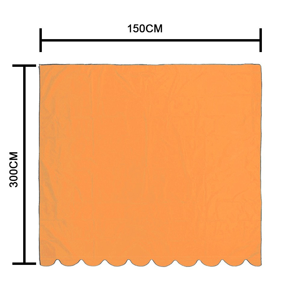 Industrial proof-resistant shade of rain curtain open air shade cloth size 200x15 0cm/300x150cm sunscreen coating