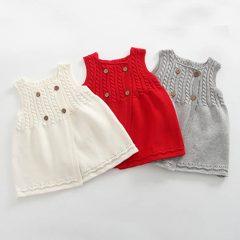 Girl's Dresses Born Baby Girls Knitted Princess Dress Autumn Winter Vest Sweater Sleeveless Solid Color, Red;yellow
Girl's Dresses Born Baby Girls Knitted Princess Dress Autumn Winter Vest Sweater Sleeveless Solid Color, Red;yellow