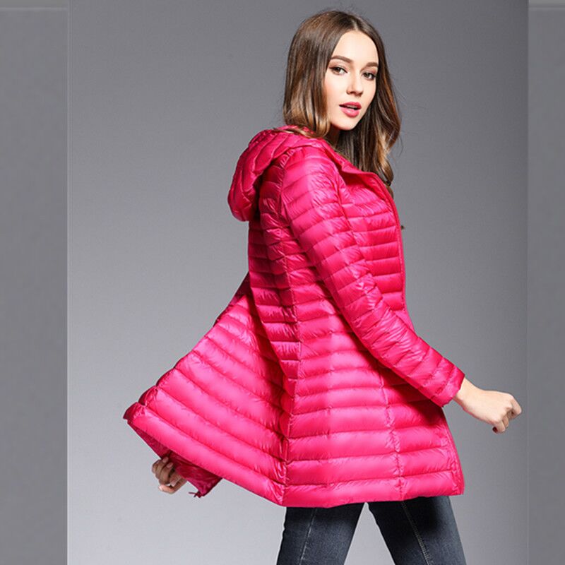Women Fall Winter Ultralight Thin 90% Duck Down Long Jacket Female Overcoat Ultra Light Slim Solid Jackets Winter Coat Portable Parka -4XL, Purple
Women Fall Winter Ultralight Thin 90% Duck Down Long Jacket Female Overcoat Ultra Light Slim Solid Jackets Winter Coat Portable Parka -4XL, Purple
