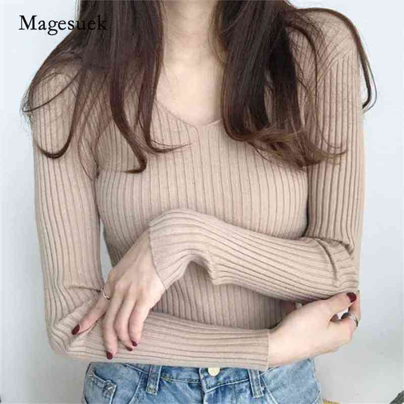 Autumn Winter Fashion V-neck Sweater Women Knit Slim Warm Sexy Pullover Solid Long Sleeve Clothes Blusas 10308 210518, Pink
Autumn Winter Fashion V-neck Sweater Women Knit Slim Warm Sexy Pullover Solid Long Sleeve Clothes Blusas 10308 210518, Pink