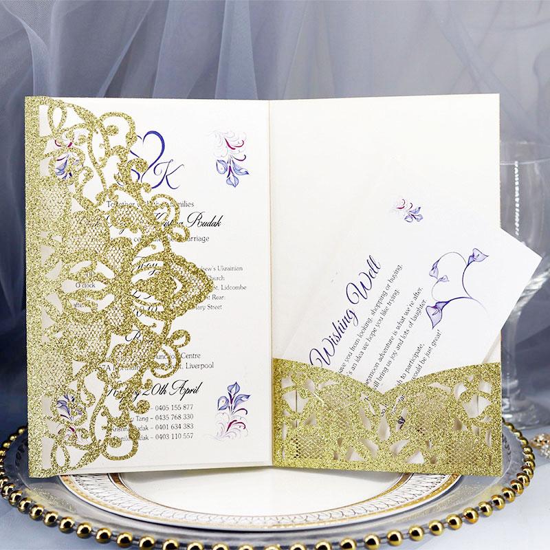 Greeting Cards 10pcs/set Laser Cut Wedding Invitations Card Elegant Lace Favor Print Business Thanksgiving Supplies
Greeting Cards 10pcs/set Laser Cut Wedding Invitations Card Elegant Lace Favor Print Business Thanksgiving Supplies
