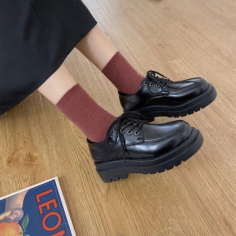 Dress Shoes Small Leather Female 2021 Wild Thick High Heel Retro Black Work Spring And Autumn Sponge Cake Low Single, Beige
Dress Shoes Small Leather Female 2021 Wild Thick High Heel Retro Black Work Spring And Autumn Sponge Cake Low Single, Beige