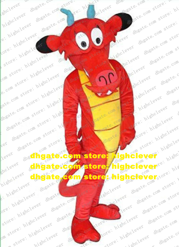 Brave Red Mushu Dragon Loong Mascot Costume Fancy Dress With Long Reds Tail Big Bright White Eyes Tall Longs Face No.4322 Free Ship, Red;yellow
Brave Red Mushu Dragon Loong Mascot Costume Fancy Dress With Long Reds Tail Big Bright White Eyes Tall Longs Face No.4322 Free Ship, Red;yellow