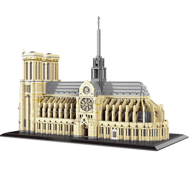 NEW 7380pcs+ Diamond Mini Notre-Dame DE Paris Model Building Blocks Church Architecture Tibet Potala bricks Toys For Children 210901
NEW 7380pcs+ Diamond Mini Notre-Dame DE Paris Model Building Blocks Church Architecture Tibet Potala bricks Toys For Children 210901