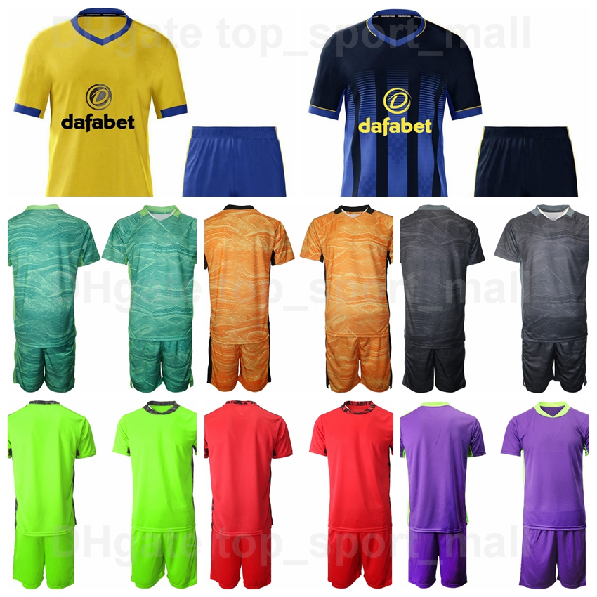 Men Cadiz CF Goalkeeper GK 1 Jeremias Ledesma Jersey Set 13 David Gil Goalie Soccer Team Color Black Fluorescent Green Red Purple Orange Sport Football Shirt Kits
Men Cadiz CF Goalkeeper GK 1 Jeremias Ledesma Jersey Set 13 David Gil Goalie Soccer Team Color Black Fluorescent Green Red Purple Orange Sport Football Shirt Kits
