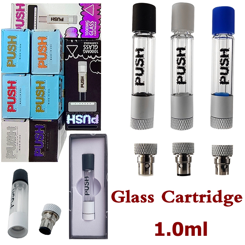 PUSH Glass Vape Cartridges Packaging 1.0ml Ceramic Coil Cartridge Atomizers Empty Vapes Pens Carts Thick Oil Tank 510 Thread Cart
PUSH Glass Vape Cartridges Packaging 1.0ml Ceramic Coil Cartridge Atomizers Empty Vapes Pens Carts Thick Oil Tank 510 Thread Cart