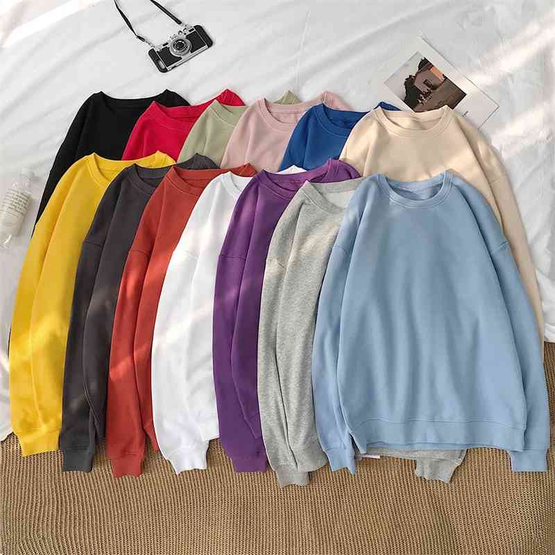 20 21 spring new solid sweater men's loose large young student top contrast color simple set, Black
20 21 spring new solid sweater men's loose large young student top contrast color simple set, Black