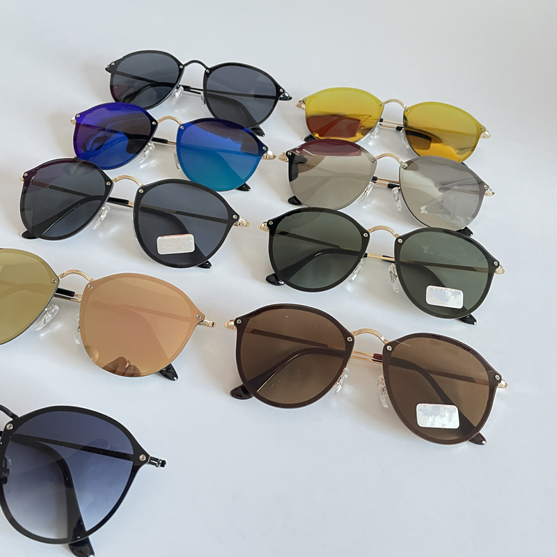 Luxury Designer Sunglasses For Men Classic Cat Eye Womens Driver Sun Glasses Uv Protection Metal Eyeglasses, White;black
Luxury Designer Sunglasses For Men Classic Cat Eye Womens Driver Sun Glasses Uv Protection Metal Eyeglasses, White;black