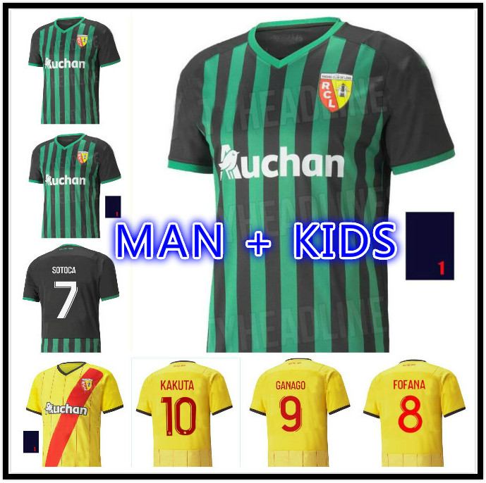 man kids kit maillot Lens RC soccer jerseys 21 22 GANAGO GRADIT FORTES CAHUZAC PEREZ 2021 2022 RC LENS Football Shirts MAURICIO Kits KAKUTA Equipment
man kids kit maillot Lens RC soccer jerseys 21 22 GANAGO GRADIT FORTES CAHUZAC PEREZ 2021 2022 RC LENS Football Shirts MAURICIO Kits KAKUTA Equipment