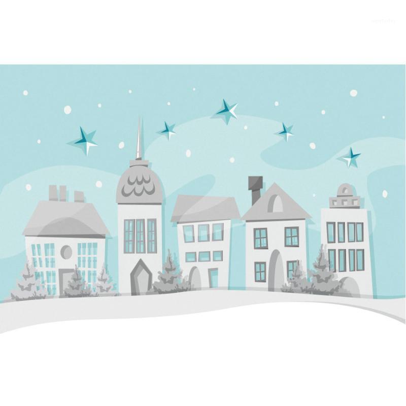 Party Decoration Christmas Backdrop Cartoon Building Stars Blue Pography Background Happy Year Xmas Decor Po Booth Studio Props
Party Decoration Christmas Backdrop Cartoon Building Stars Blue Pography Background Happy Year Xmas Decor Po Booth Studio Props