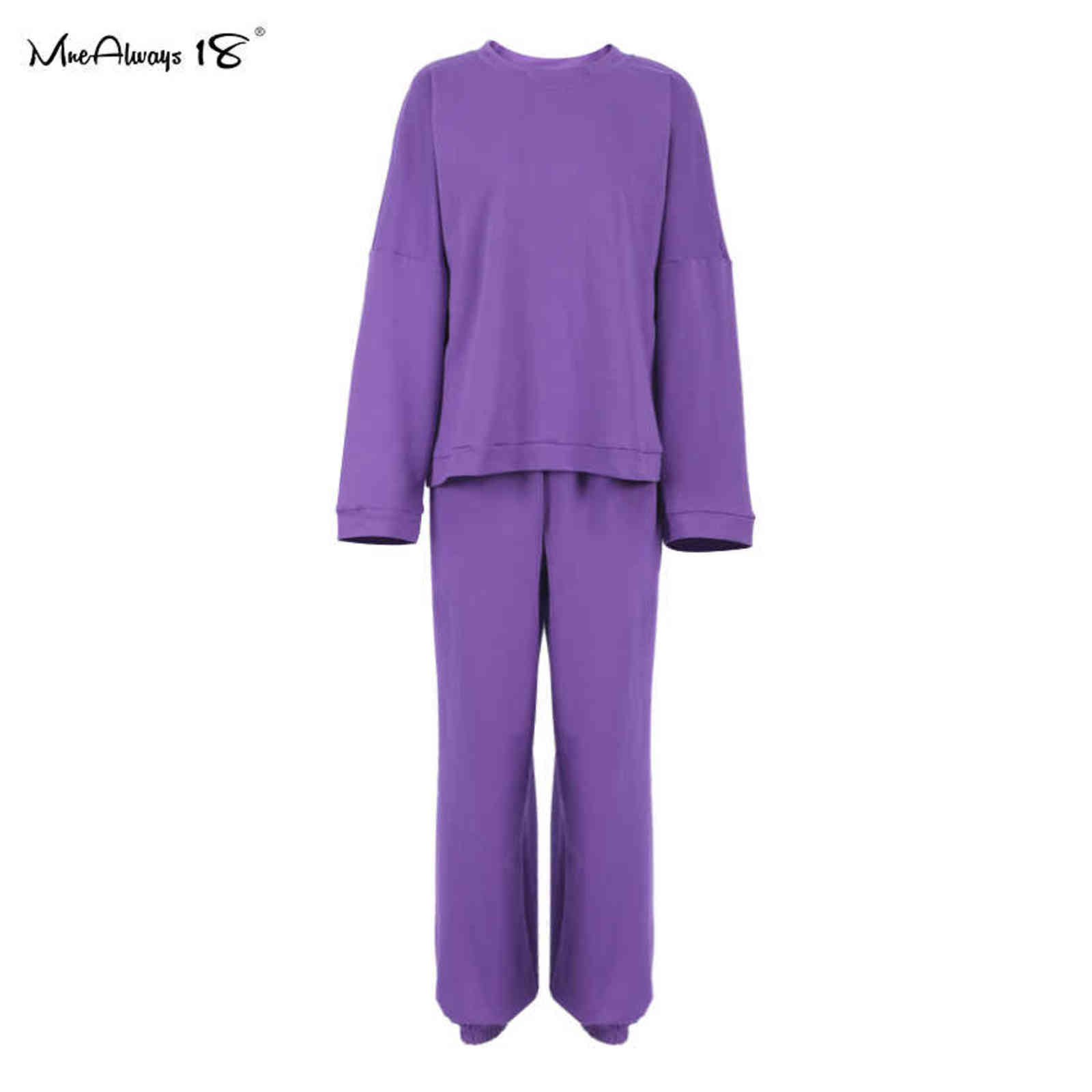 Mnealways18 Elastic High Waist Women Sweatpants Solid Casual Pocket Female Sport Pencil Pants Autumn Winter Joggers Active 211115
