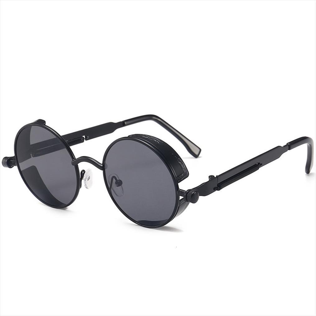 classic gothic steampunk sunglasses sun glasses men women brand designer vintage round fashion driving goggle, White;black
classic gothic steampunk sunglasses sun glasses men women brand designer vintage round fashion driving goggle, White;black