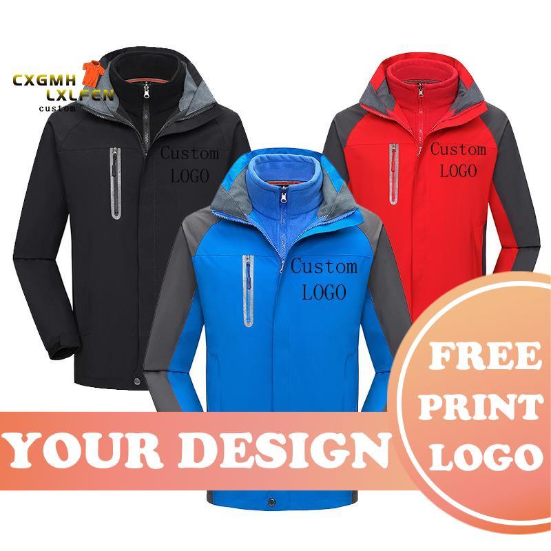 Men's Jackets Autumn And Winter Jacket Fleece Thick Three-in-one Windbreaker Breathable Waterproof Clothing, Black;brown
Men's Jackets Autumn And Winter Jacket Fleece Thick Three-in-one Windbreaker Breathable Waterproof Clothing, Black;brown