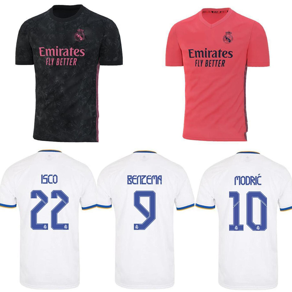 REAL MADRID jerseys 21 22 soccer football shirt ALABA HAZARD SERGIO RAMOS BENZEMA MODRIC ASENSIO camiseta men + kids kit 2021 2022, Black;yellow
REAL MADRID jerseys 21 22 soccer football shirt ALABA HAZARD SERGIO RAMOS BENZEMA MODRIC ASENSIO camiseta men + kids kit 2021 2022, Black;yellow
