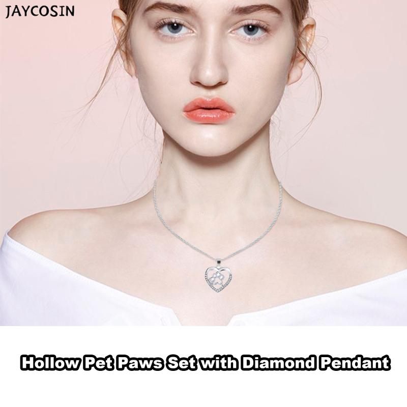 Chains Hollow Out Pet Dog Necklace With Diamond Pendant Collarbone Chain Silver Color Cat For Women Jewelry Accessorie
Chains Hollow Out Pet Dog Necklace With Diamond Pendant Collarbone Chain Silver Color Cat For Women Jewelry Accessorie