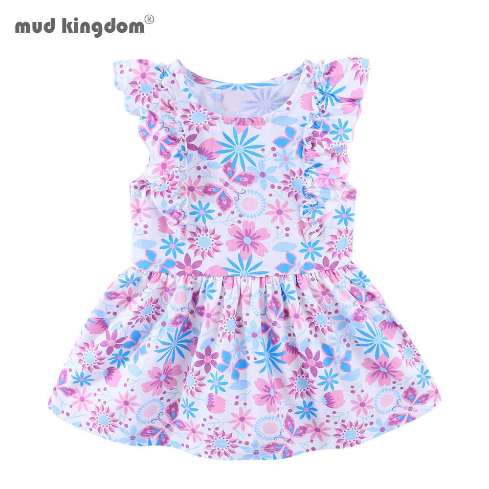 Mudkingdom Toddler Girl Summer Dress Flower Print Round Collar Ruffle Sleeve Cute Pleated 210615, Colorful
Mudkingdom Toddler Girl Summer Dress Flower Print Round Collar Ruffle Sleeve Cute Pleated 210615, Colorful