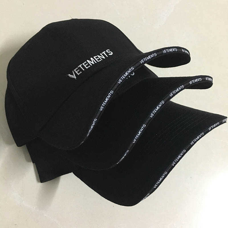 Vetements Caps High Quality Cotton Men Women Embroidery Vetements Hats Fashion Black Baseball Cap Skateboard Vetements Caps Q0911, Black;white
Vetements Caps High Quality Cotton Men Women Embroidery Vetements Hats Fashion Black Baseball Cap Skateboard Vetements Caps Q0911, Black;white