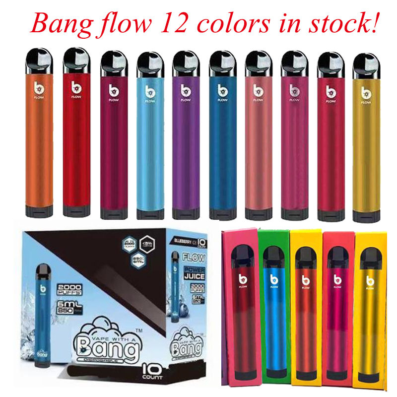 Bang Flow Disposable Vape Pen E Cigarette Device With Airflow Control 850mAh Battery 6ml Pods 2000 Puffs Bangs XXL VS Crave Plus Max Kit
Bang Flow Disposable Vape Pen E Cigarette Device With Airflow Control 850mAh Battery 6ml Pods 2000 Puffs Bangs XXL VS Crave Plus Max Kit