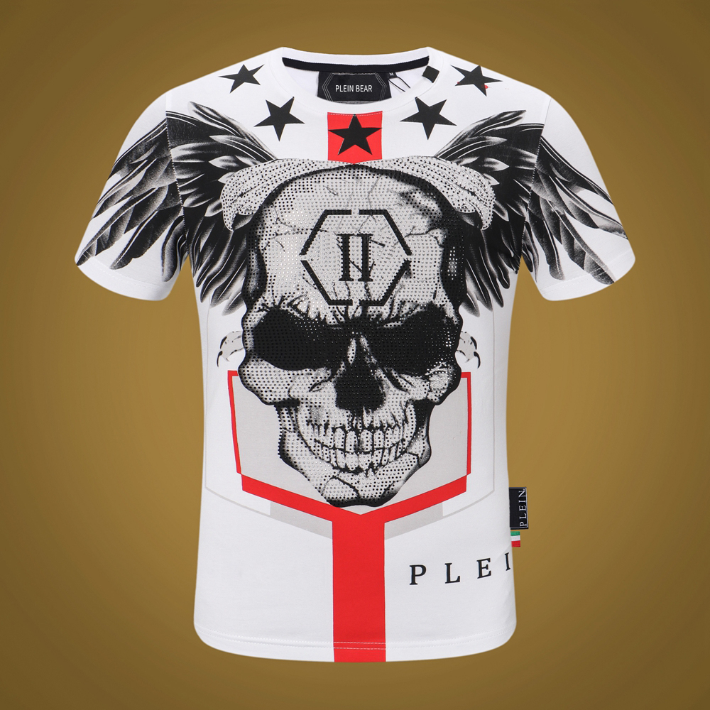 PLEIN BEAR T SHIRT Mens Designer Tshirts Brand Clothing Rhinestone Skull Men T-shirts Classical High Quality Hip Hop Streetwear Tshirt Casual Top Tees PB 11404, White
PLEIN BEAR T SHIRT Mens Designer Tshirts Brand Clothing Rhinestone Skull Men T-shirts Classical High Quality Hip Hop Streetwear Tshirt Casual Top Tees PB 11404, White