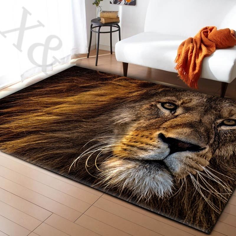 Leopard Tiger Lion Cat Non-slip Area Rugs Large Mat For Living Room Comfortable Carpet Soft Floor Bedroom Carpets
Leopard Tiger Lion Cat Non-slip Area Rugs Large Mat For Living Room Comfortable Carpet Soft Floor Bedroom Carpets