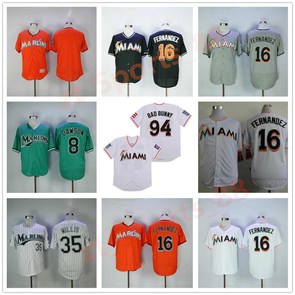 Marlins Men Women kids Baseball Vintage 16 Jose Fernandez Jerseys Retire 94 Bad Bunny With Puerto Rican Flag 35 Dontrelle Willis Andre jersey, As shown in illustration
Marlins Men Women kids Baseball Vintage 16 Jose Fernandez Jerseys Retire 94 Bad Bunny With Puerto Rican Flag 35 Dontrelle Willis Andre jersey, As shown in illustration