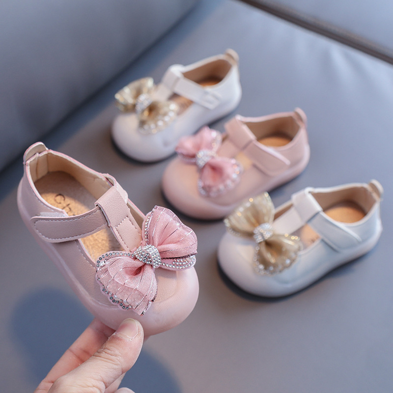 Size 15-25 Princess Leather Sandals Baby Dance Shoes Girls Casual Sandals Butterfly Knot Shoes For Kids Breathable Toddler Shoes, Black
Size 15-25 Princess Leather Sandals Baby Dance Shoes Girls Casual Sandals Butterfly Knot Shoes For Kids Breathable Toddler Shoes, Black
