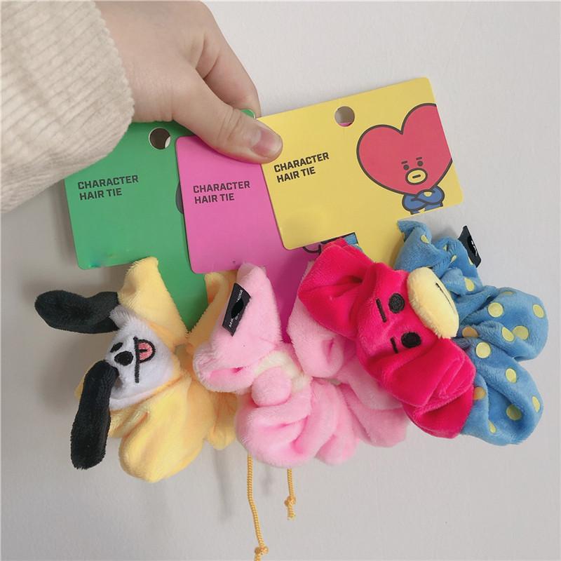 Korean Kpop Cartoon Dog Wholesale Women Winter Velvet Scrunchie Elastic Hair Tie Rope Girl Hairwear Big Socks, Pink;yellow
Korean Kpop Cartoon Dog Wholesale Women Winter Velvet Scrunchie Elastic Hair Tie Rope Girl Hairwear Big Socks, Pink;yellow