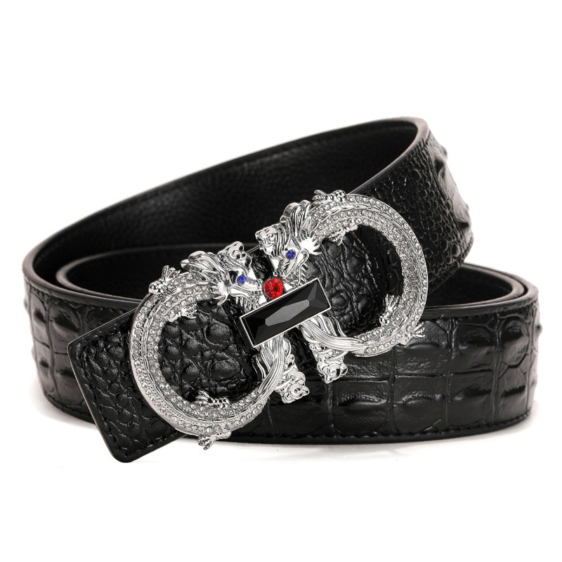 Men Belts Luxury Brand Famous Designer Belt High Quality Male Genuine Leather Strap Wedding Silver Gold Dragon Buckle
Men Belts Luxury Brand Famous Designer Belt High Quality Male Genuine Leather Strap Wedding Silver Gold Dragon Buckle