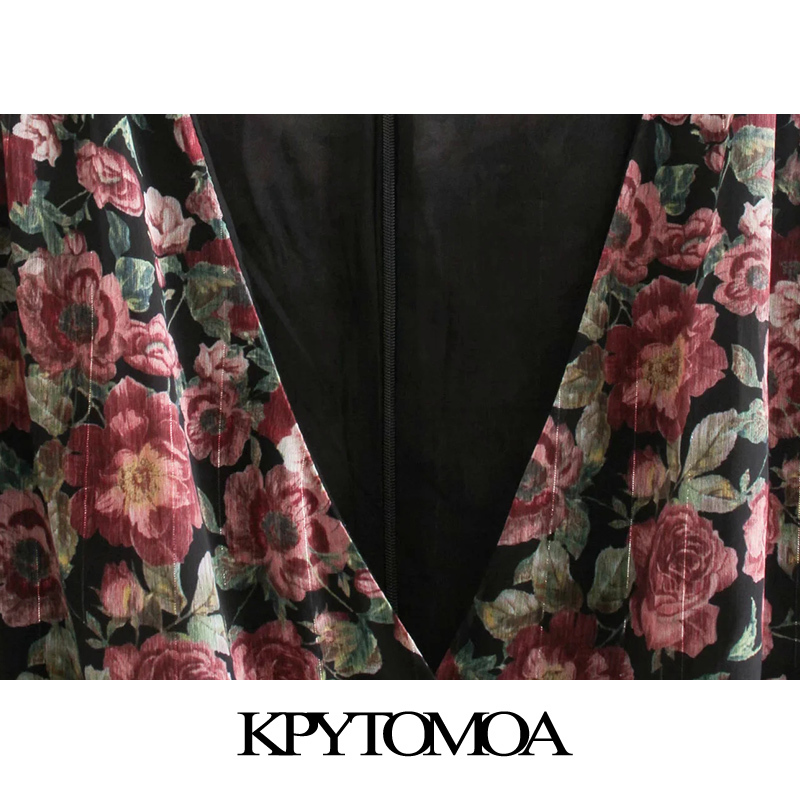 Women Chic Fashion Floral Print Pleated Mini Dress Long Sleeve Back Zipper Female Dresses Vestidos Mujer 210420