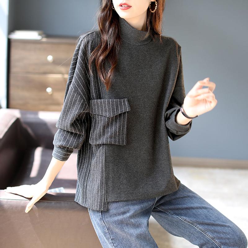 Women's Hoodies & Sweatshirts 2021 Women Strip Patchwork Hoodie Fashion Casual Long Sleeve Solid Stand Collar Loose Pullover OL Commuter Win, Camel
Women's Hoodies & Sweatshirts 2021 Women Strip Patchwork Hoodie Fashion Casual Long Sleeve Solid Stand Collar Loose Pullover OL Commuter Win, Camel