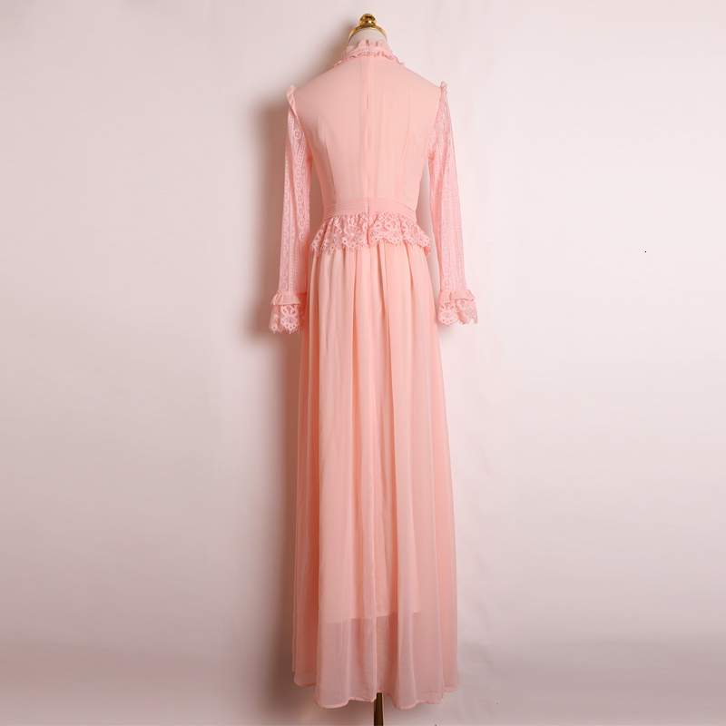 dress Elegant Seqinyy 2021 summer fashion design feminine sleeve long sleeves frilly maxi georgie plissado, Black
dress Elegant Seqinyy 2021 summer fashion design feminine sleeve long sleeves frilly maxi georgie plissado, Black