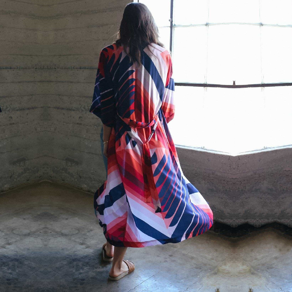 Geometric Print Cotton Beach Dress Sarongs Cover-up Swimwear Pareo Tunic Bathing suit Saida de Praia Bikini cover up #Q571 210420