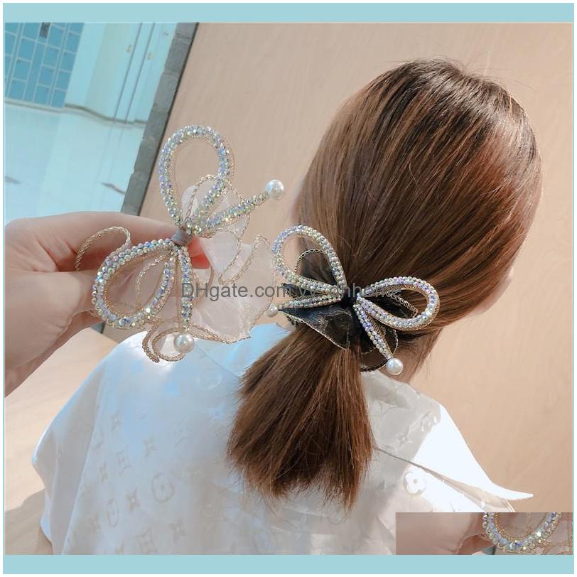 Barrettes Jewelrykorean Elegant Ribbon Bow Elastic Hair Band Headband Crystal Rhinestone Head Rope Tie Luxulry Jewelry Aessories For Women C
Barrettes Jewelrykorean Elegant Ribbon Bow Elastic Hair Band Headband Crystal Rhinestone Head Rope Tie Luxulry Jewelry Aessories For Women C