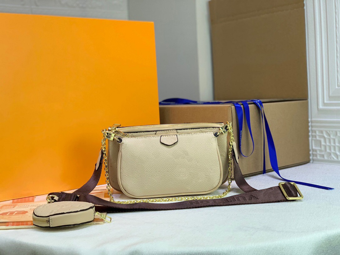 Luxurys Designers Bags Handbags Women Favorite 3 piece suit Messenger Handbag Monograms Leather Embossing Multi Pouch Accessories Shoulder Crossbody Bag#5520, 2#44823
Luxurys Designers Bags Handbags Women Favorite 3 piece suit Messenger Handbag Monograms Leather Embossing Multi Pouch Accessories Shoulder Crossbody Bag#5520, 2#44823